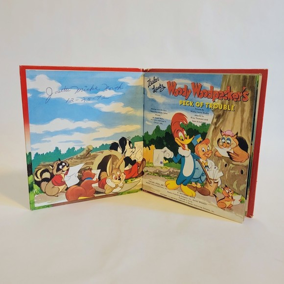 Vintage Woody Woodpecker Walter Lantz Authorized Edition Childrens Book. - Picture 7 of 7